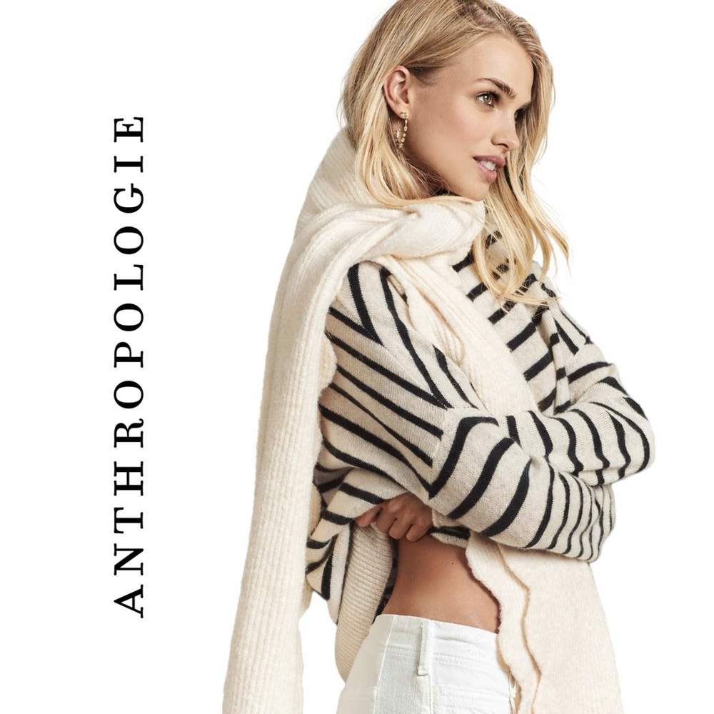 Anthropologie Maeve Scallop Scarf